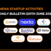 MENA Startup Activities Daily Bulletin - 20th June 2023
