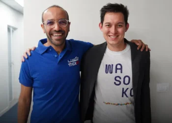 Belal El-Megharbel, CEO of MaxAB and Daniel Yu, CEO of Wasoko
