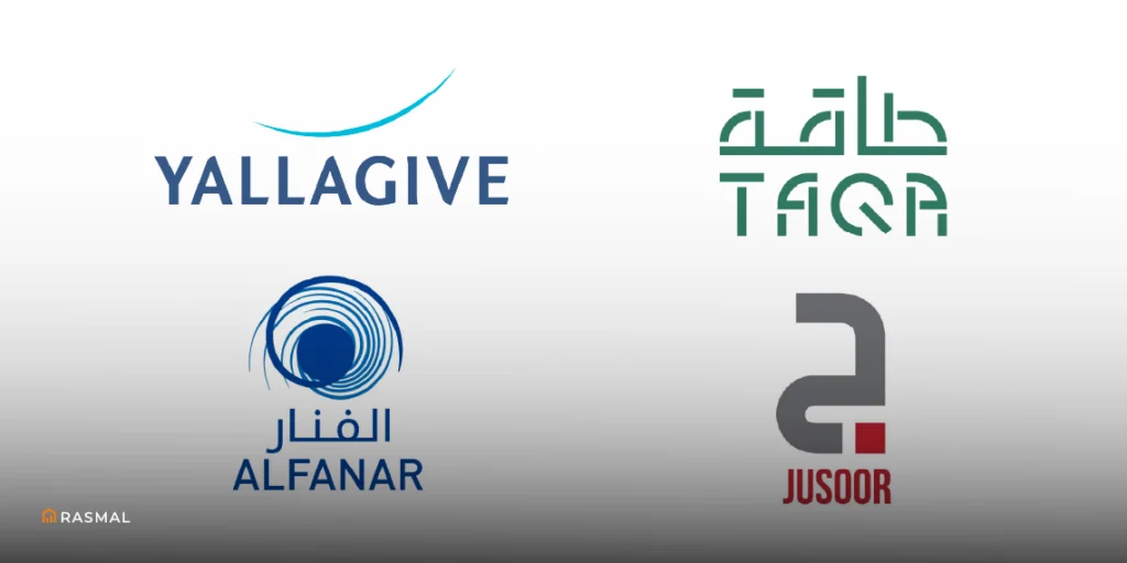 Case Studies - YallaGive, Jusoor, Taqa Solutions, Alfanar